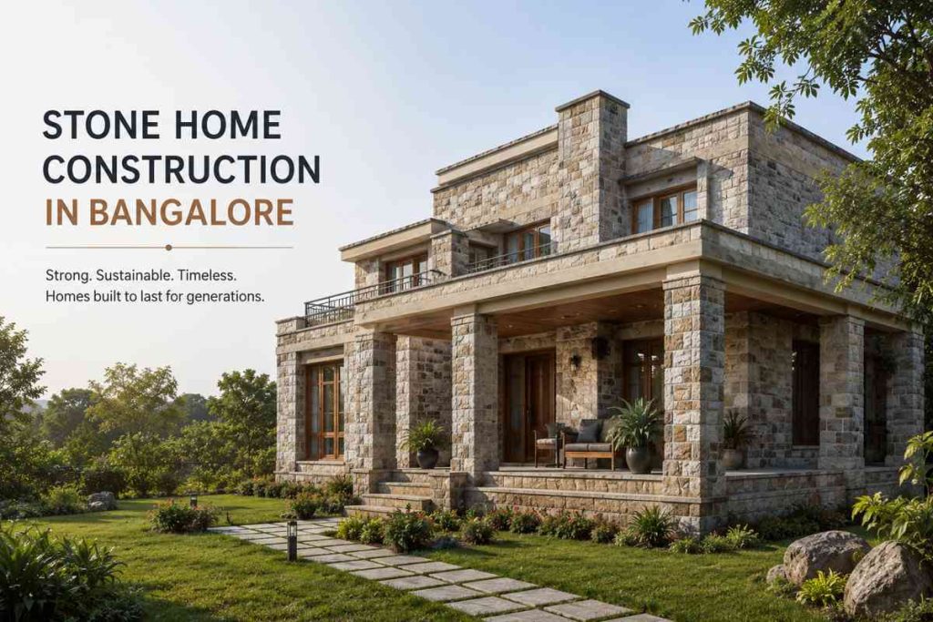 Stone Home Construction in Bangalore | Tavara Structures